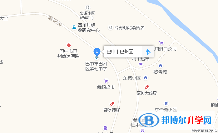 巴中市第七中學(xué)地址在哪里