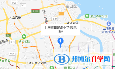 上海田家炳中學國際部地址在哪里