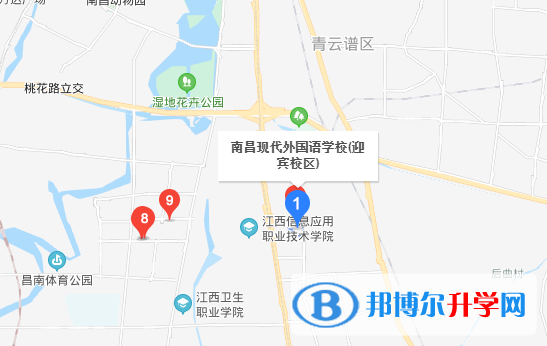 南昌現代外國語學校初中部地址在哪里