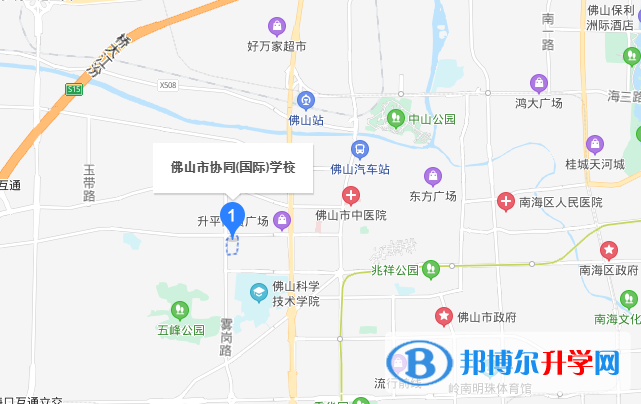 佛山協(xié)同國際學(xué)校地址在哪里