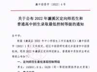 2022年九江中考濂溪區(qū)高中錄取分數(shù)線(2023參考)