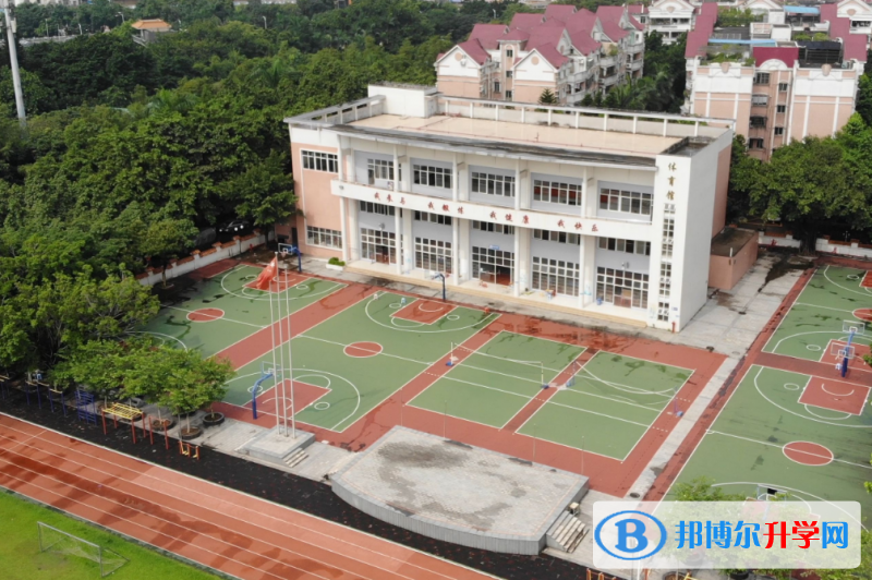廣州市番禺區洛溪新城中學地址，乘車路線